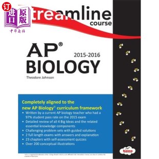 海外直订Streamline AP Biology: Color 流线型AP生物学:彩色