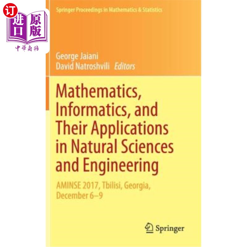 海外直订Mathematics, Informatics, and Their Applications in Natural Sciences and Enginee 数学、信息学及其在自然科学和工