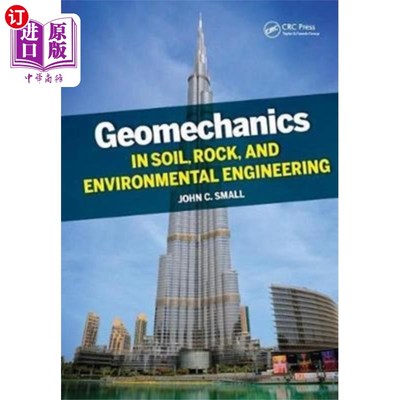 海外直订Geomechanics in Soil, Rock, and Environmental En... 土壤、岩石和环境工程中的地质力学