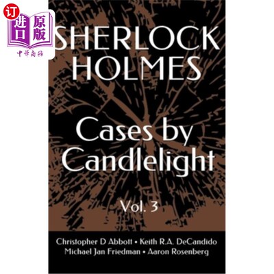 海外直订SHERLOCK HOLMES Cases By Candlelight (Vol. 3) 烛光下的福尔摩斯案件（第三卷）