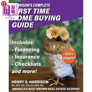 海外直订Harrison's Complete First Time Home Buying Guide 哈里森的完整第一次购房指南