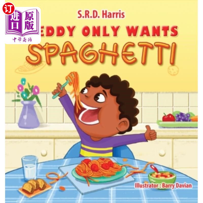 海外直订Teddy Only Wants Spaghetti 泰迪只想吃意大利面