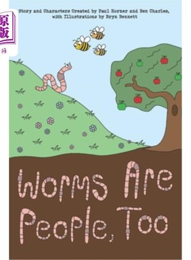 海外直订Worms are People, Too 蠕虫也是人