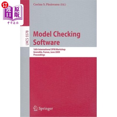 海外直订Model Checking Software 模型检查软件