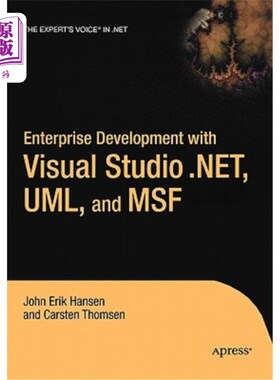 海外直订Enterprise Development with Visual Studio .Net, Uml, and Msf 使用Visual Studio .Net、Uml和Msf进行企业开发