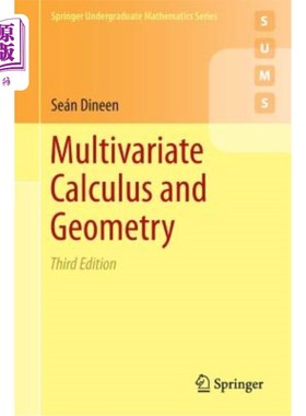 海外直订Multivariate Calculus and Geometry 多元微积分与几何