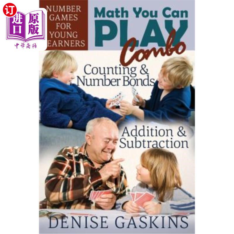 海外直订Math You Can Play Combo: Number Games for Young Learners 数学你可以玩组合：少儿数字游戏