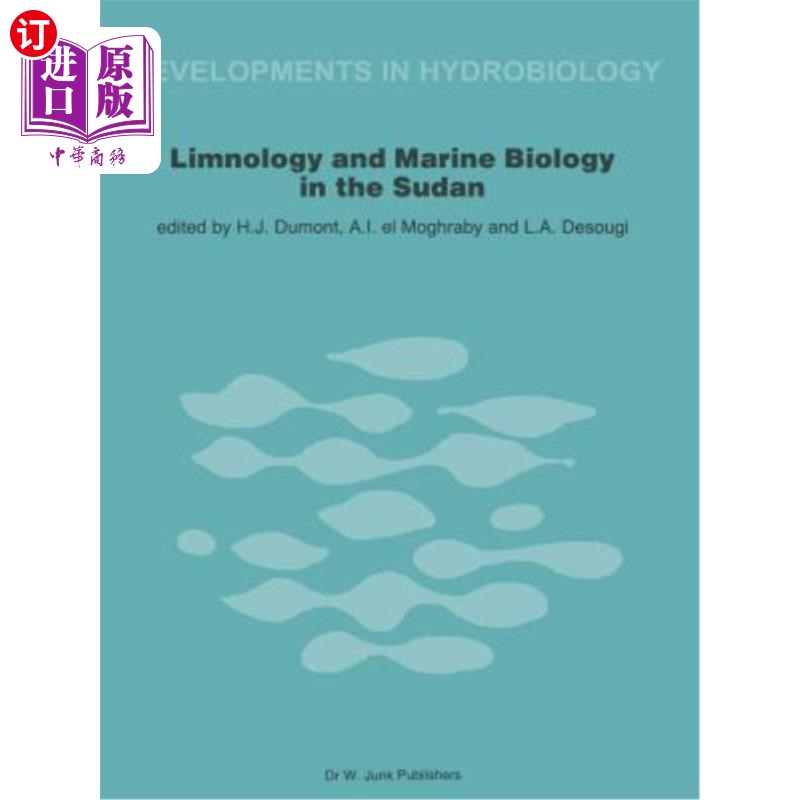 海外直订Limnology and Marine Biology in the Sudan 苏丹的湖沼学和海洋生物学