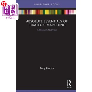 Essentials 战略营销 Marketing 绝对要素 Strategic 海外直订Absolute