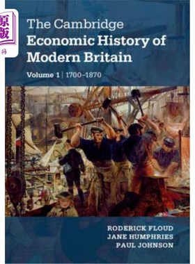 海外直订The Cambridge Economic History of Modern Britain 2 Volume Hardback Set 剑桥现代英国经济史2卷精装套装