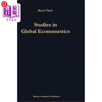 海外直订Studies in Global Econometrics 全球计量经济学研究