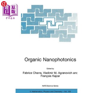 Nanophotonics 海外直订Organic 有机纳米光子学