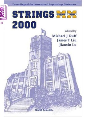 海外直订Strings 2000, Proceedings of the 2000 International Superstrings Conference 弦2000,2000年国际超弦会议论文集