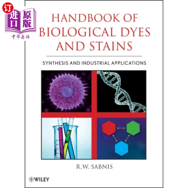 海外直订Handbook of Biological Dyes and Stains生物染料和着色剂手册