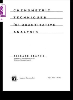 海外直订Chemometric Techniques for Quantitative Analysis