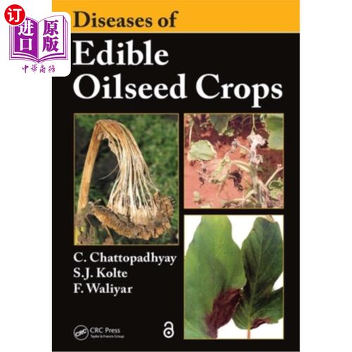 海外直订Diseases of Edible Oilseed Crops 食用油料作物病害