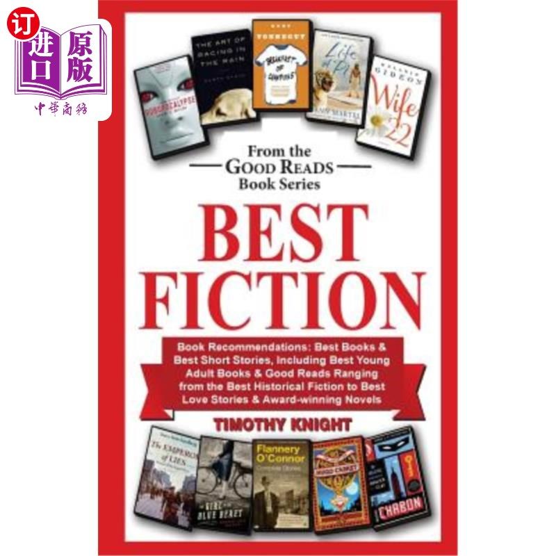 海外直订Best Fiction: Book Recommendations-Best Books & Best Short Stories, Including Be 最佳小说：书籍推荐最佳书籍