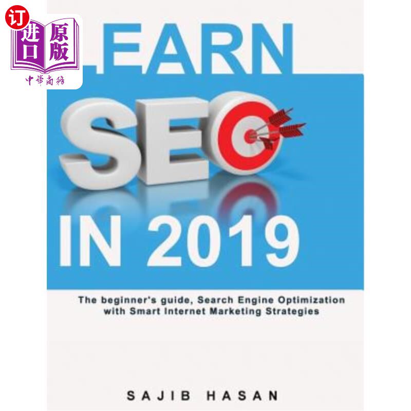 海外直订Learn SEO in 2019, The beginner's guide, Search Engine Optimization with Smart I 2019年学习SEO