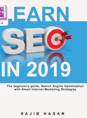 海外直订Learn SEO in 2019, The beginner's guide, Search Engine Optimization with Smart I 2019年学习SEO