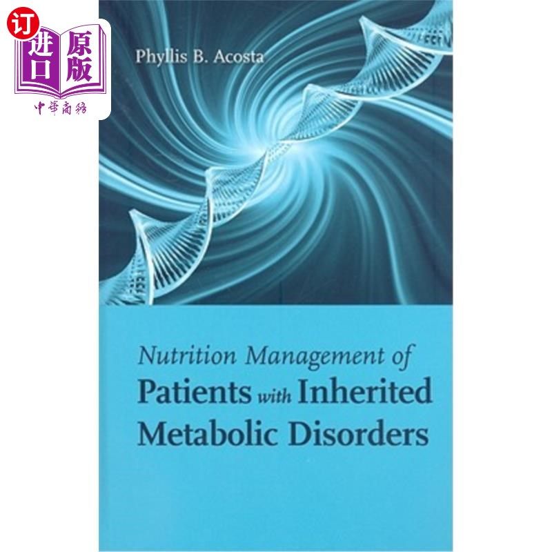 海外直订医药图书Nutrition Management of Patients with Inherited Metabolic Disorders 遗传性代谢紊乱患者的营养管理