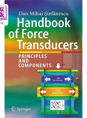 海外直订Handbook of Force Transducers: Principles and Components 力传感器手册：原理和组件