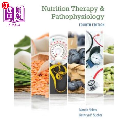 海外直订Nutrition Therapy and Pathophysiology Book Only 营养治疗和病理生理学专书