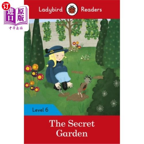 海外直订The Secret Garden - Ladybird Readers Level 6 秘密花园-瓢虫读者6级