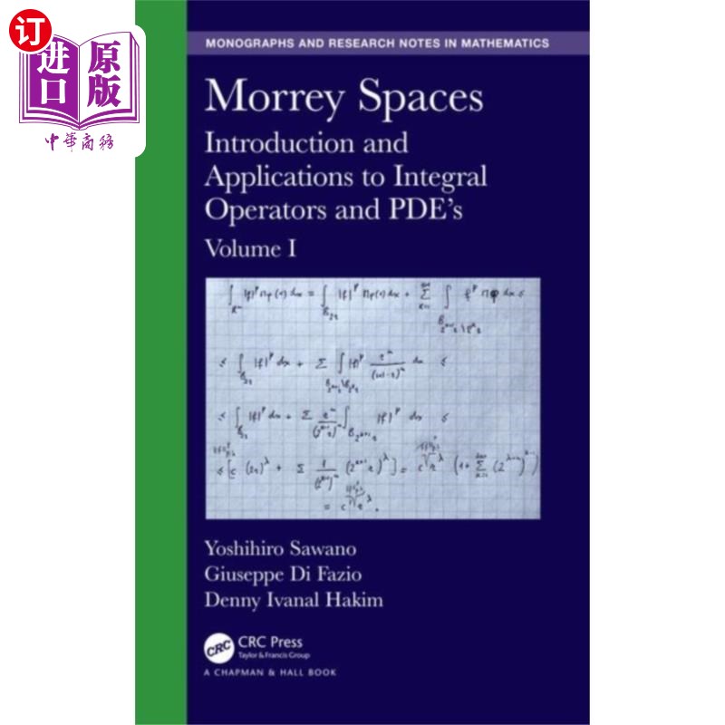 海外直订Morrey Spaces 莫雷空间