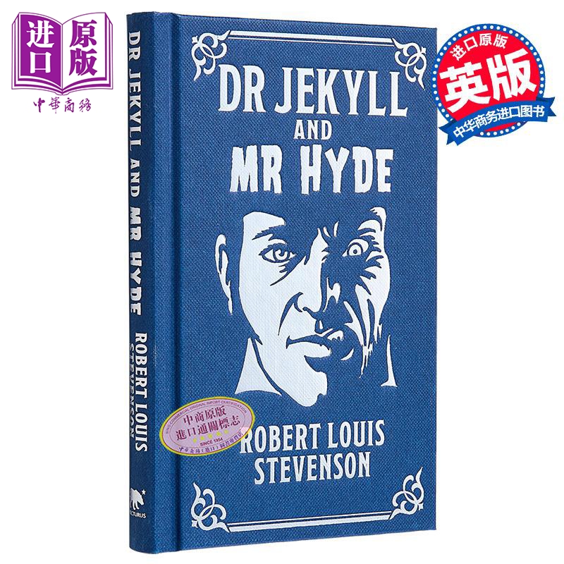 罗伯特路易斯史蒂文森 大角星华丽经典系列 化身博士 Dr Jekyll and Mr Hyde 英文原版 Robert L Stevenson【中商原版】