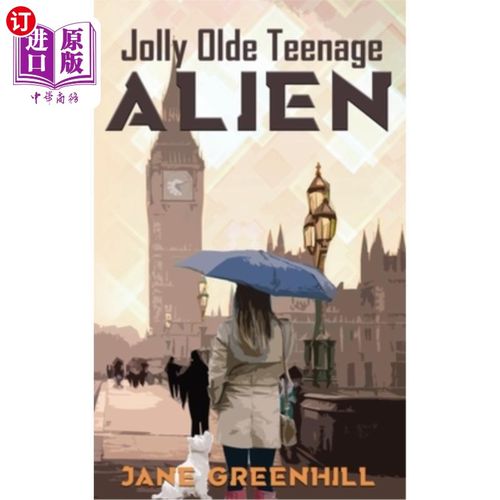 海外直订Jolly Olde Teenage ALIEN 快乐的老少年外星人