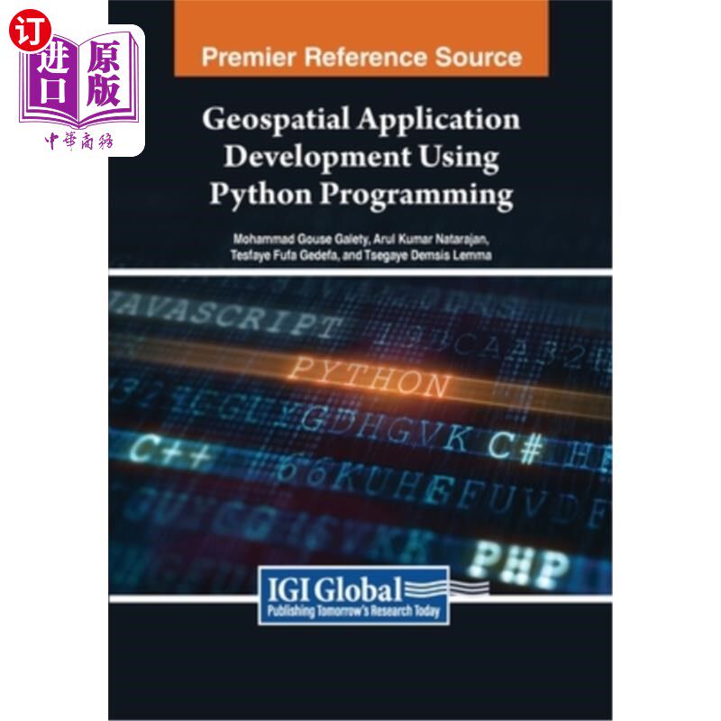 海外直订Geospatial Application Development Using Python Programming 使用Python编程开发地理空间应用程序
