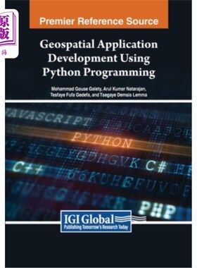 海外直订Geospatial Application Development Using Python Programming 使用Python编程开发地理空间应用程序