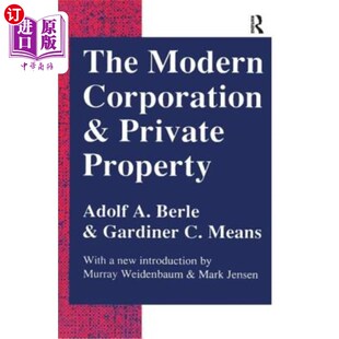 海外直订The Modern Corporation and Private Property 现代公司与私有财产