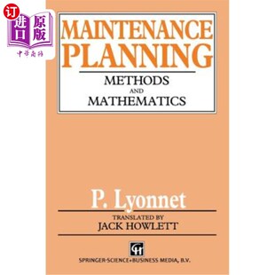 Mathematics 海外直订Maintenance and Methods 维修计划：方法和数学 Planning