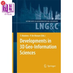 Sciences Information 三维地球信息科学进展 Geo 海外直订Developments
