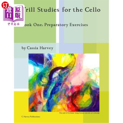 海外直订Trill Studies for the Cello, Book One: Preparatory Exercises 大提琴颤音研究，第一册：预备练习