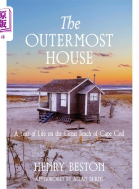 海外直订The Outermost House: a Year of Life on the Great Beach of Cape Cod (Warbler Clas 最外面的房子：科德角大海滩