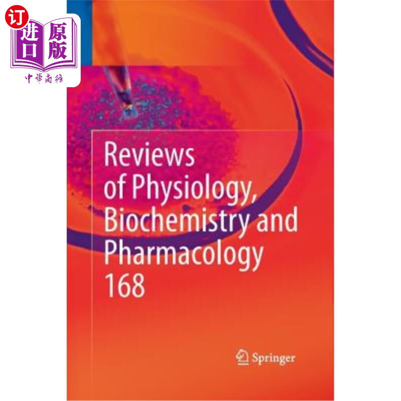 海外直订医药图书Reviews of Physiology, Biochemistry and Pharmacology 生理生化药理学综述