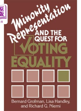 海外直订Minority Representation and the Quest for Voting... 少数民族代表权和对选举平等的追求