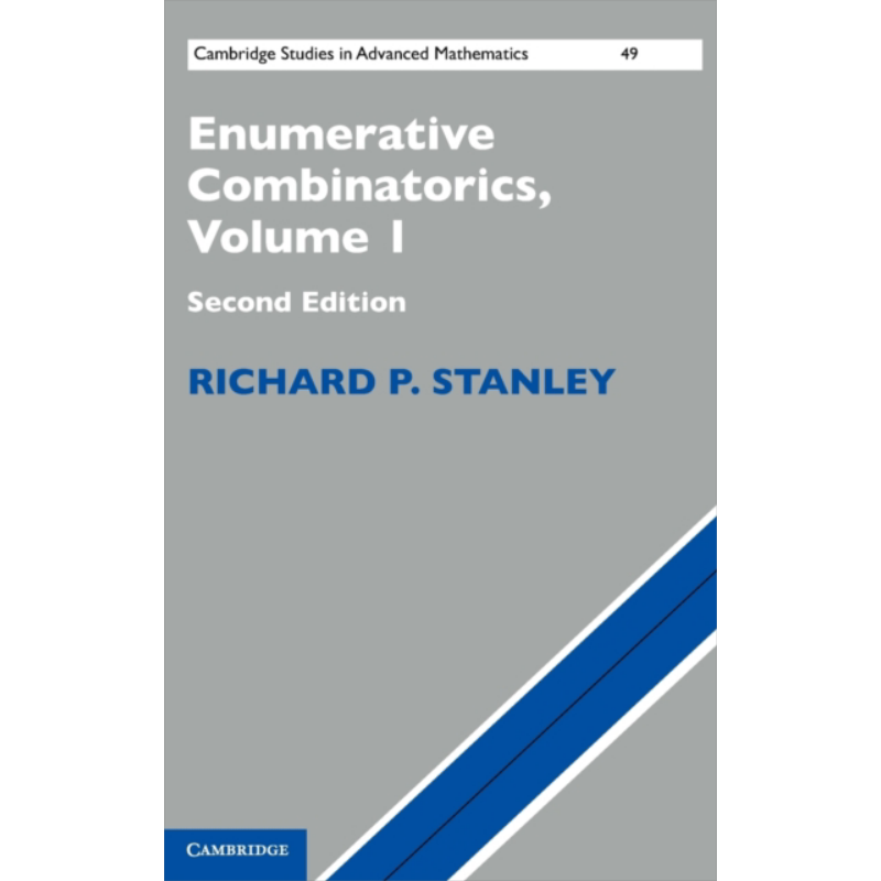 计数组合学 卷一 Enumerative Combinatorics Vol1 英文原版 Richard Stanley 美国数学会Steele数学专著奖【中商原版】
