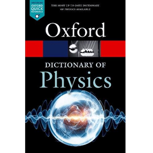预售 【中商原版】牛津物理学词典 英文原版 A Dictionary of Physics Jonathan Law