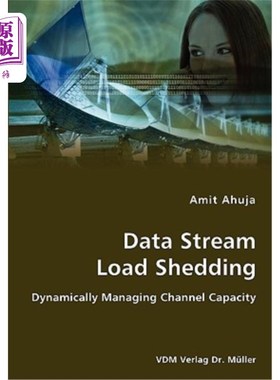 海外直订Data Stream Load Shedding - Dynamically Managing Channel Capacity 数据流减载-动态管理信道容量