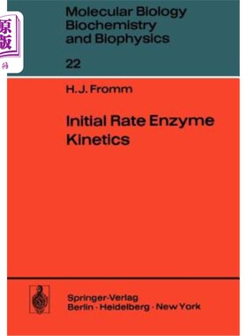 海外直订Initial Rate Enzyme Kinetics 初始速率酶动力学