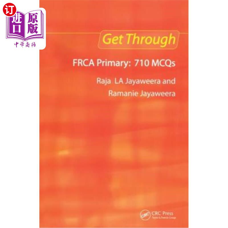 海外直订Get Through Frca Primary: 710 McQs 通过Frca初级考试：710 MCQ