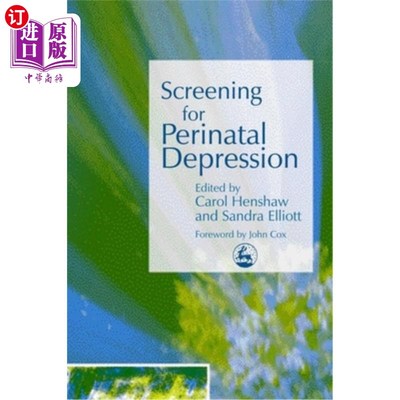 海外直订医药图书Screening for Perinatal Depression 围产期抑郁筛查