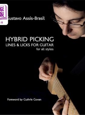 海外直订Hybrid Picking Lines and Licks for Guitar 混合挑选线和舔吉他