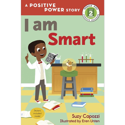 现货 【中商原版】正能力小故事2级 我很聪明 英文原版 I Am Smart(A Positive Power Story) 分级读物 3-6岁 贴纸书