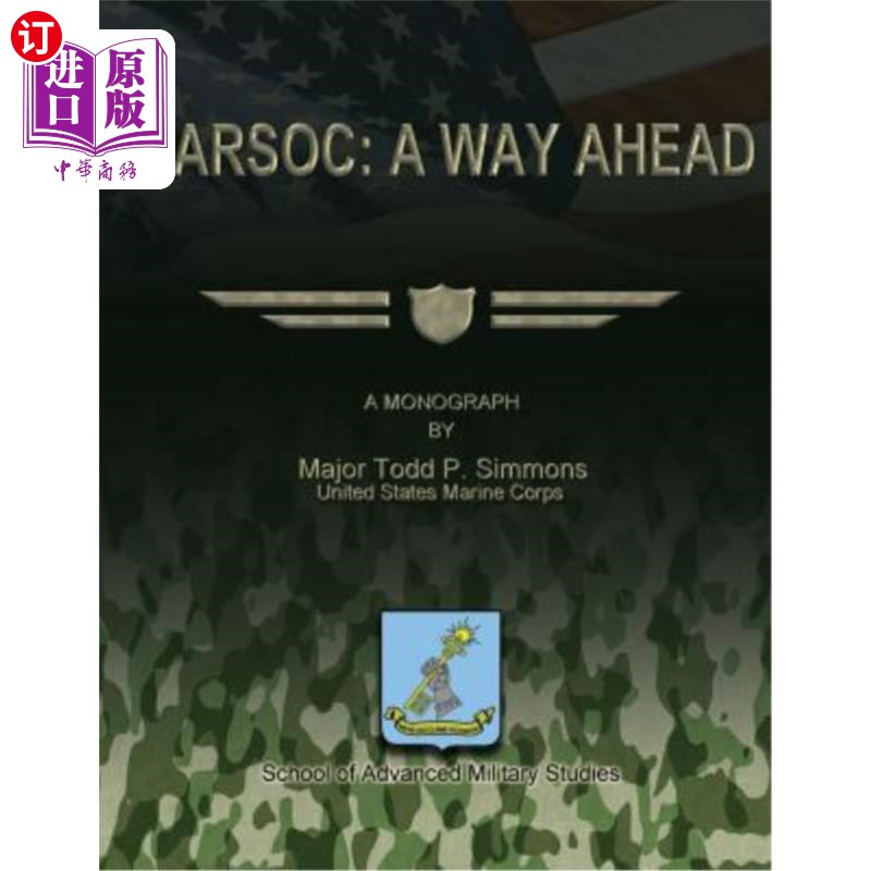 海外直订Marsoc: A Way Ahead海军陆战队:前进的道路