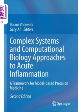 海外直订医药图书Complex Systems and Computational Biology Approaches to Acute Inflammation: A Fr 急性炎症的复杂系统