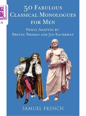 海外直订50 Fabulous Classical Monologues for Men 50部经典男子独白